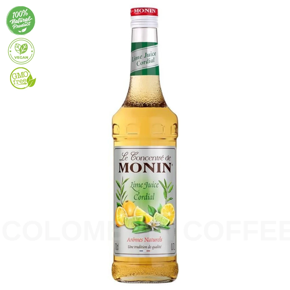 monin misket limonu konsantresi, soğuk içecek şurubu, içecek şurubu, monin, şurup, tatlandırıcı,Lime Juice Cordial