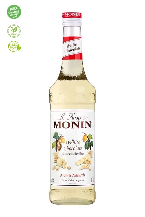 Beyaz Çikolata Şurubu, Monin Beyaz Çikolata Şurubu, Monin Şurup, Beyaz Çikolata Aromalı Şurup, 700 ml Monin Beyaz Çikolata Şurubu