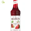 Monin Çilek Şurubu, Çilek Aromalı Şurup, Kokteyl Şurubu, Meyve Şurubu, Monin Şurup