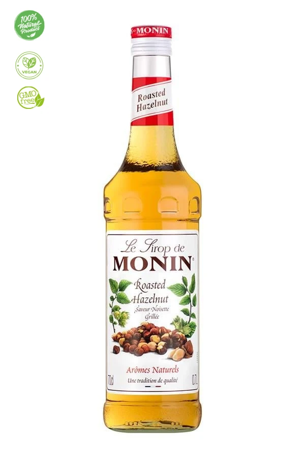 Monin Kavrulmuş Fındık Şurubu Roasted Hazelnut Syrup 700 Ml 3052910041229 Monin Kavrulmuş Fındık Şurubu Fındık Aromalı Şurup Kokteyl Şurubu Monin Şurup Fiyatları Bar Malzemeleri