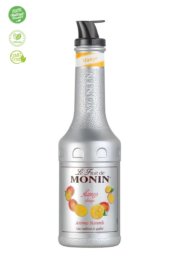 Mango Püresi, Mango Özü, Monin Mango Püresi, Tropikal Meyve Püresi, Kokteyl Püresi, Vegan Meyve Püresi